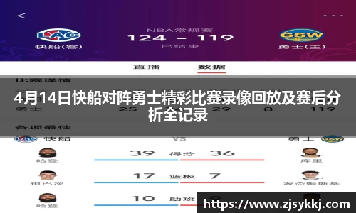 4月14日快船对阵勇士精彩比赛录像回放及赛后分析全记录
